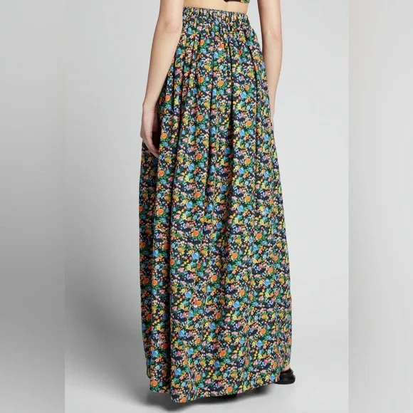 Tibi Multicolor Sabine Floral Maxi Skirt - Picture 2 of 8